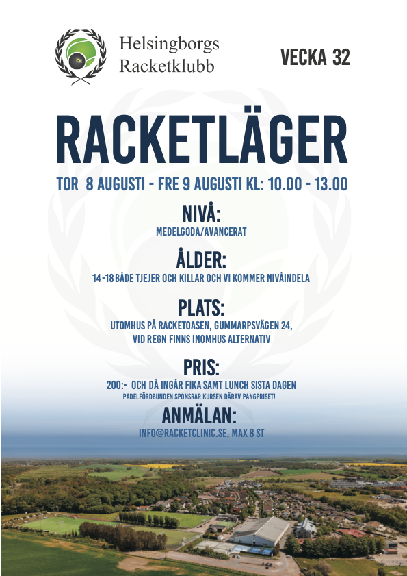 Racketläger 14-18 år