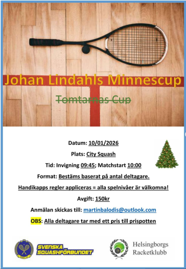 Johan Lindahls Minnescup