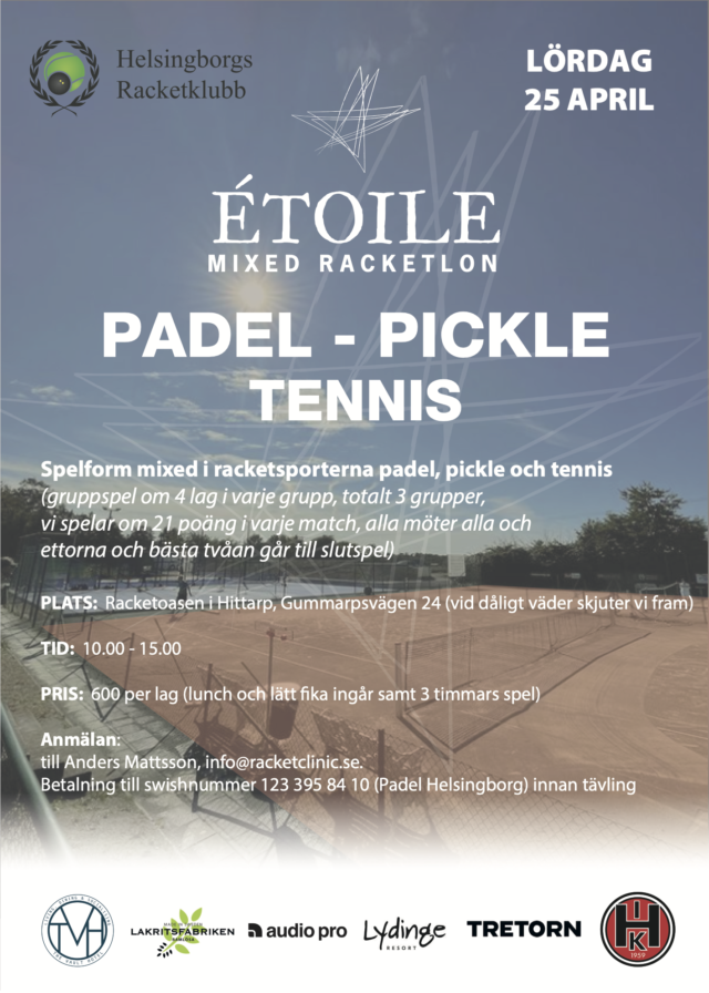Étoile Mixed Racketlon!